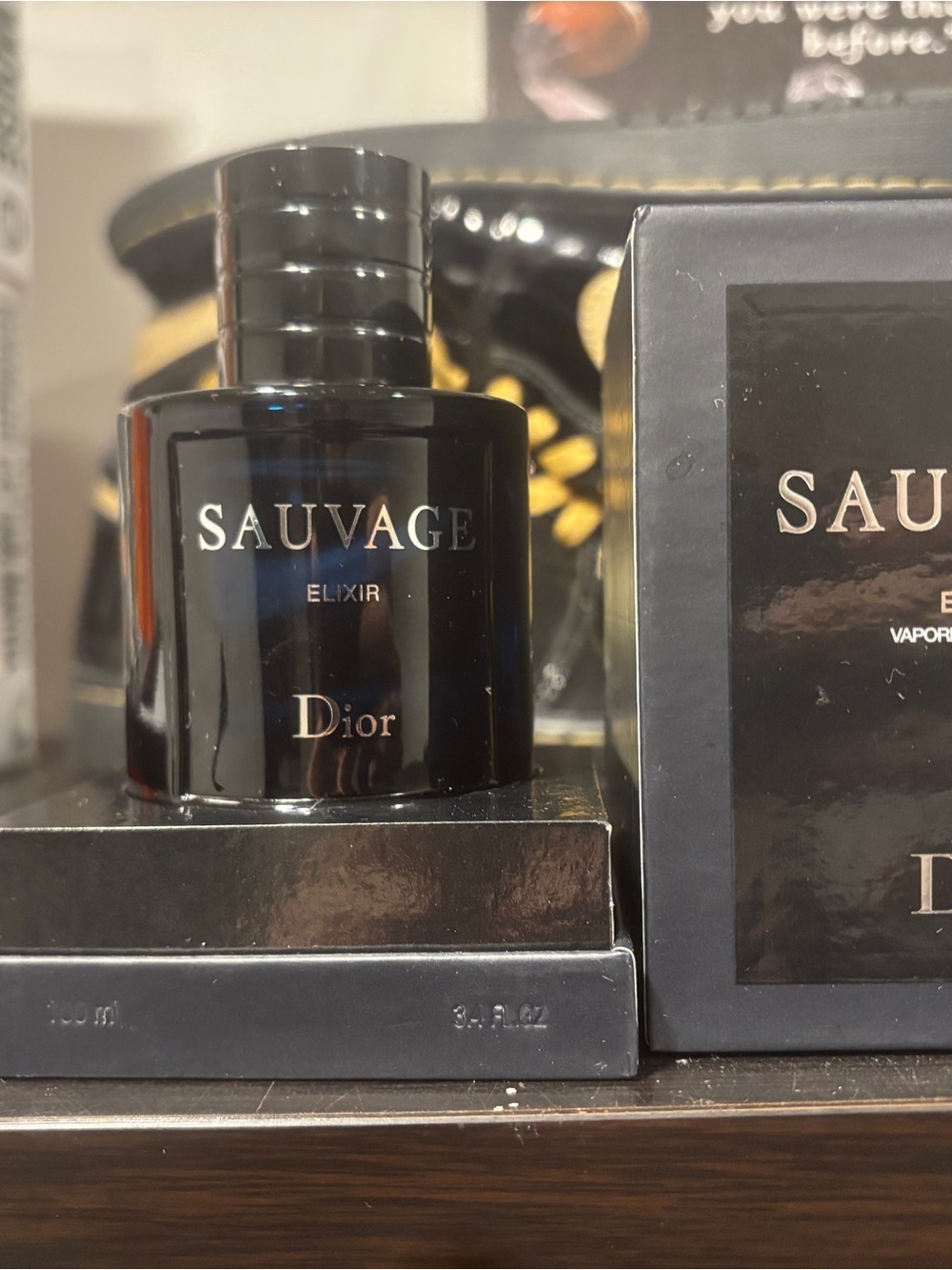 Fragrance Bottle (Dior Sauvage Elixir)